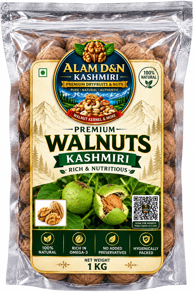 Premium kashmiri walnut
