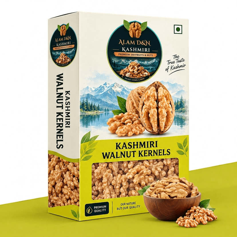Premium walnut kernel